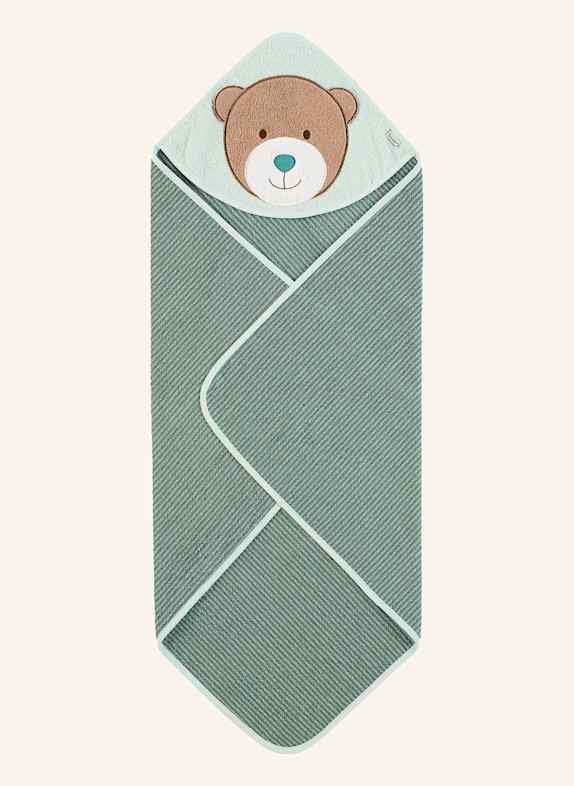 Sterntaler Motiv-Kapuzenbadetuch Ben GRÜN