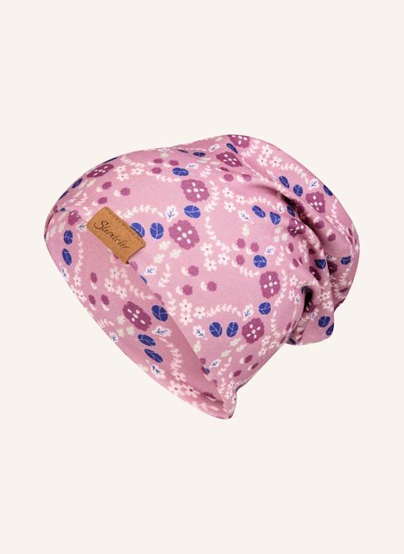 Sterntaler Beanie floral ROSA