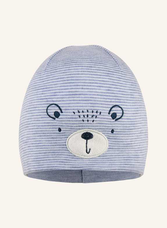 Sterntaler Beanie Bärgesicht BLAU