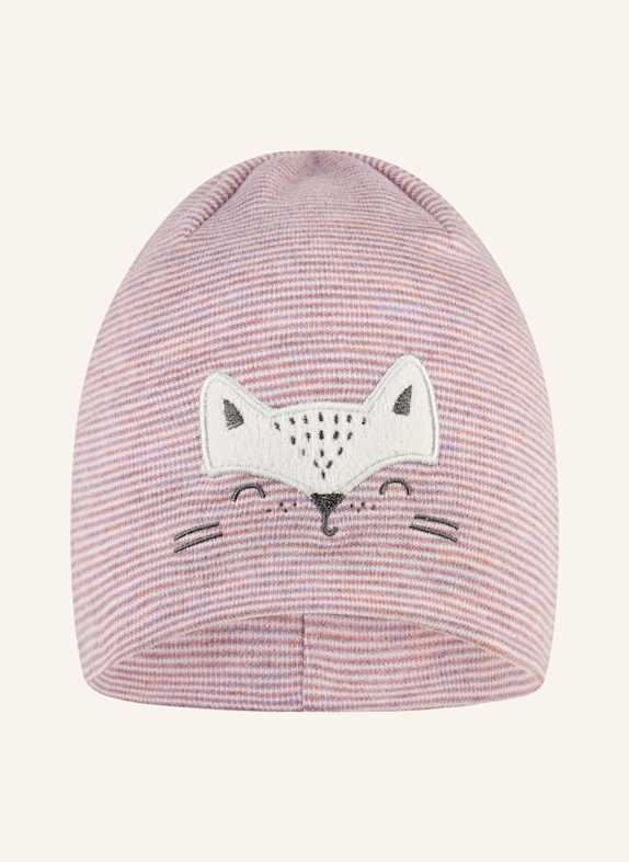 Sterntaler Beanie Katze LILA