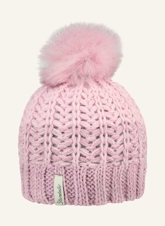 Sterntaler Strickmütze Farbverlauf ROSA