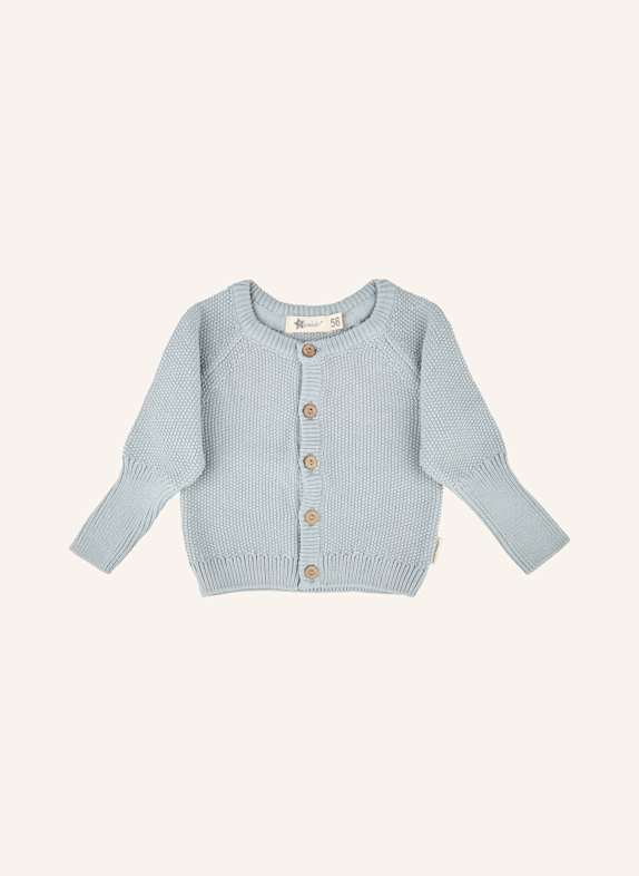 Sterntaler Strickjacke Struktur SILBER