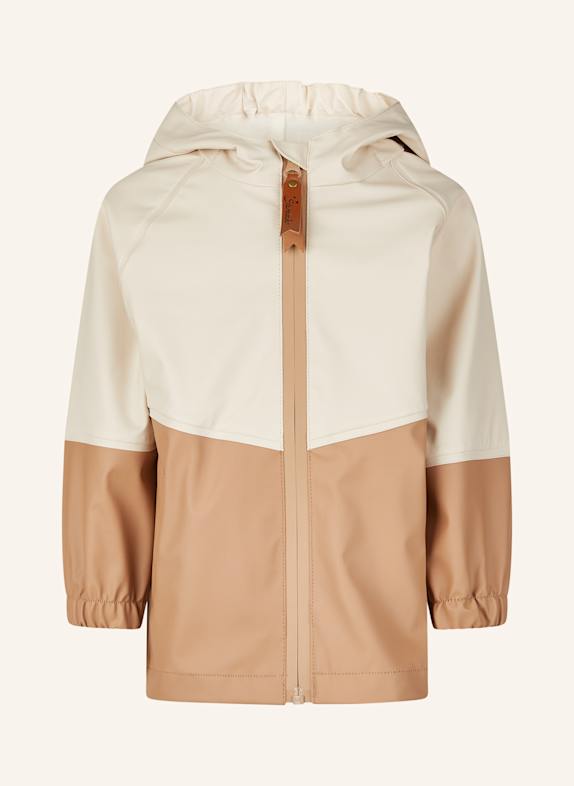 Sterntaler Regenjacke ungefüttert Farbmix BRAUN