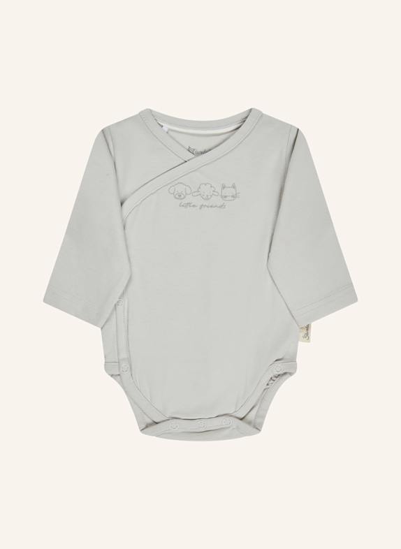 Sterntaler Langarm-Body friends SILBER