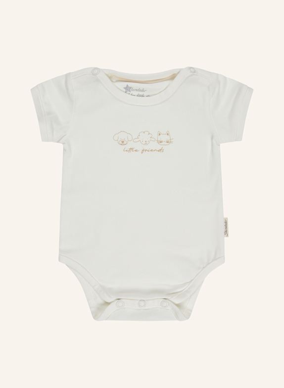 Sterntaler Kurzarm-Body Freunde BEIGE