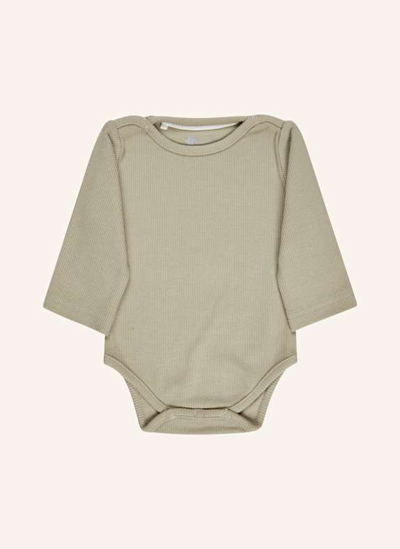 Sterntaler Langarm-Body Rippjersey GRAU