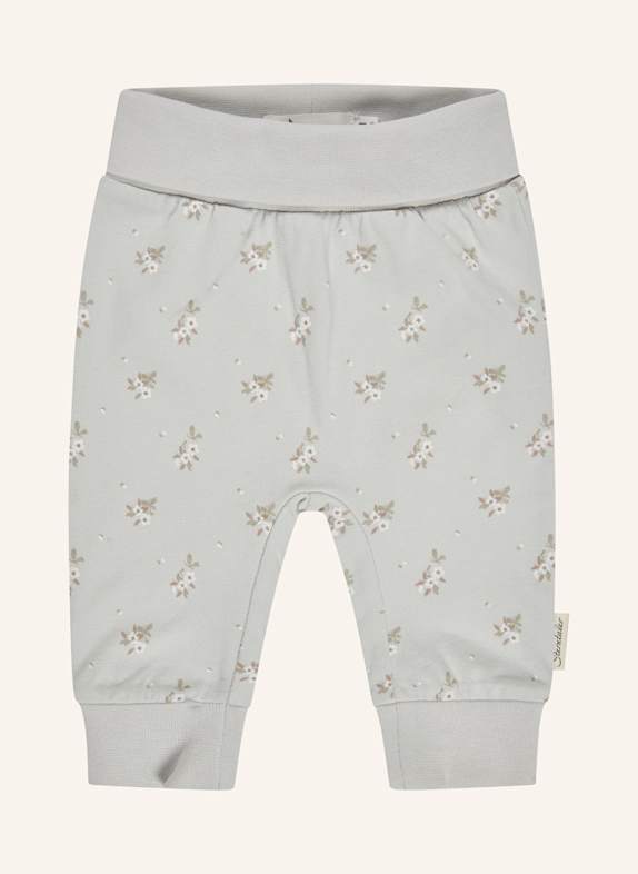 Sterntaler Hose Blumen SILBER