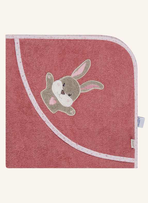 Sterntaler Kapuzenbadetuch 80x80 cm Hanni ROSA