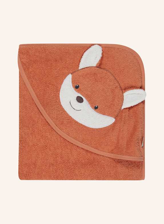 Sterntaler Motiv-Kapuzenbadetuch Filou ROT