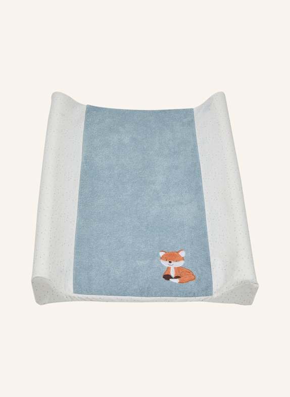 Sterntaler Wickelauflagenbezug schmal Filou HELLBLAU