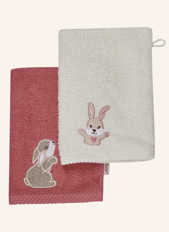 Sterntaler Waschhandschuhe 2er-Pack Hanni ROSA