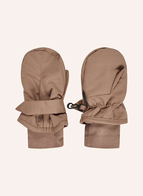 Sterntaler Fäustlinge Rips BRAUN