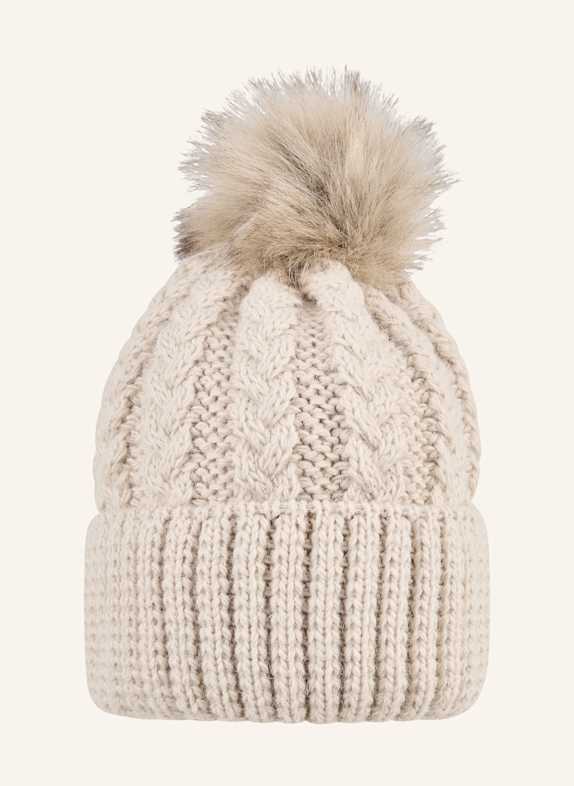 Sterntaler Strickmütze Zopfmuster BEIGE