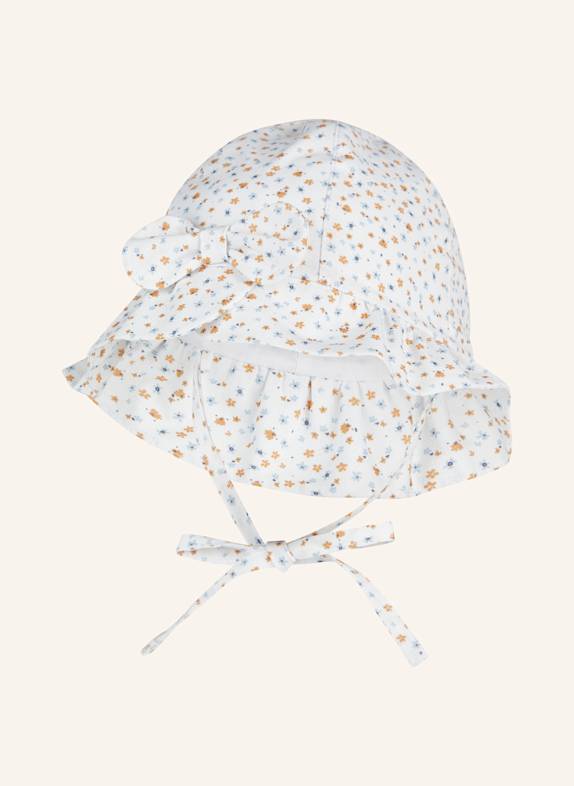 Sterntaler Hut Blümchen WEISS