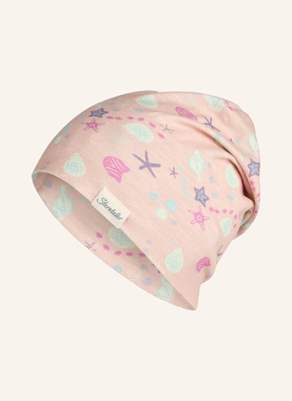 Sterntaler Beanie Muscheln HELLROSA