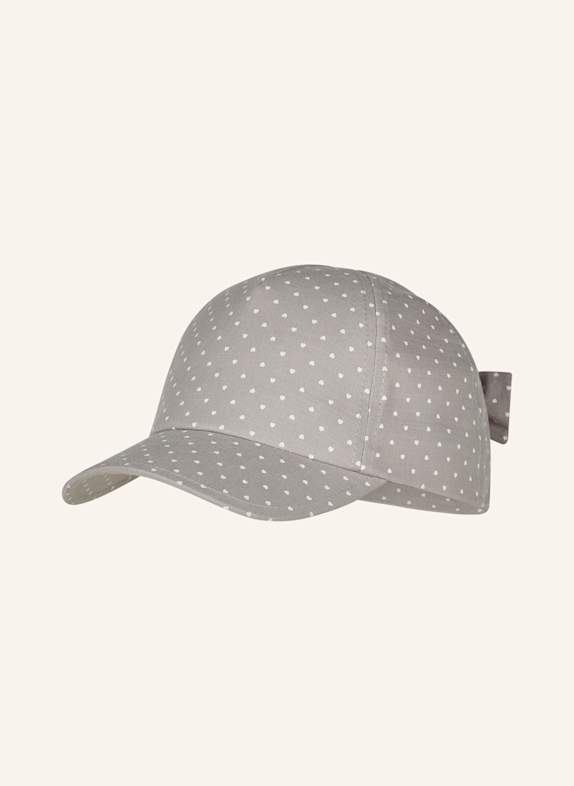 Sterntaler Basecap Herzchen HELLGRAU