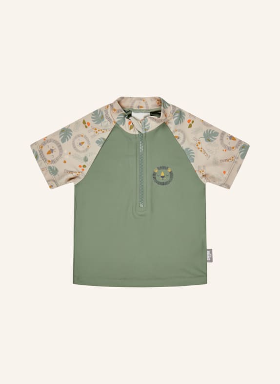 Sterntaler Badeshirt kurzarm Löwe DUNKELGRÜN