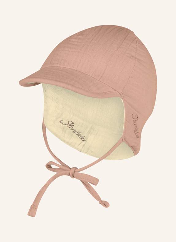 Sterntaler Schirmmütze mit Nackenschutz Wende TAUPE