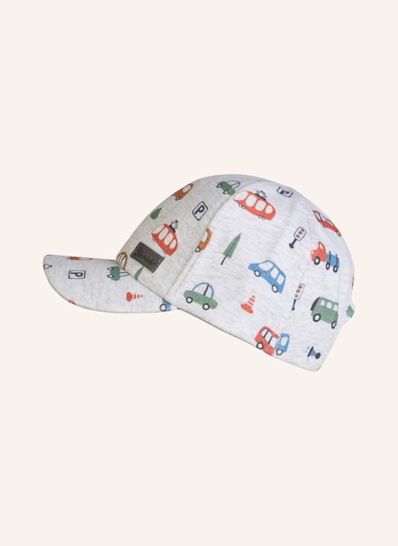 Sterntaler Basecap Fahrzeuge HELLGRAU
