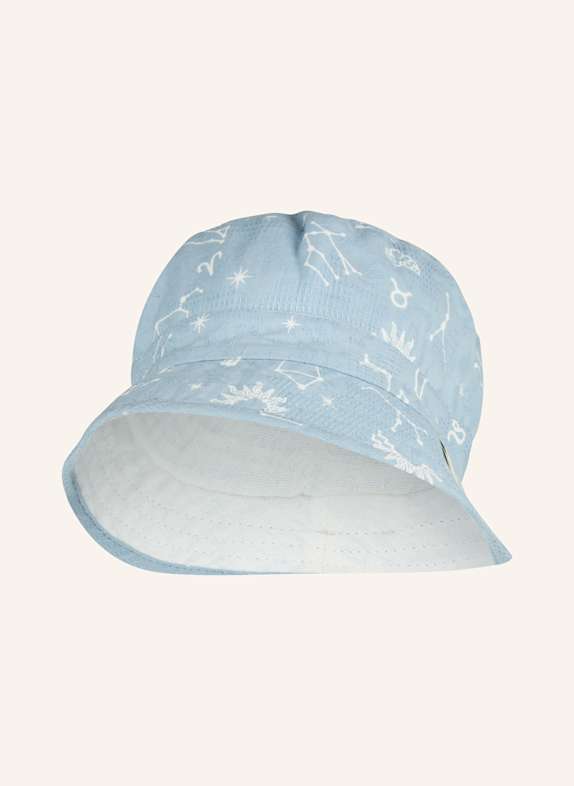 Sterntaler Wende-Fischerhut Sternbild HELLBLAU