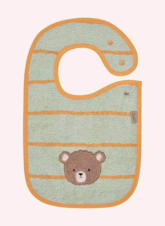 Sterntaler Lätzchen Druckknopf BÄR Bo HELLGRÜN