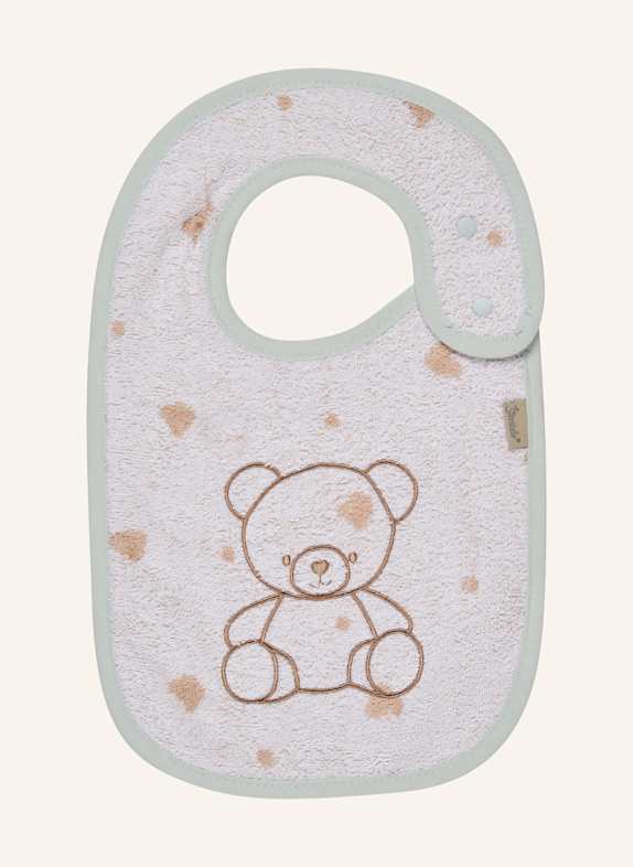 Sterntaler Lätzchen Druckknopf BÄR Bo WEISS