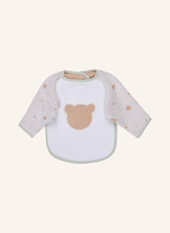 Sterntaler Ärmellätzchen BÄR Bo WEISS