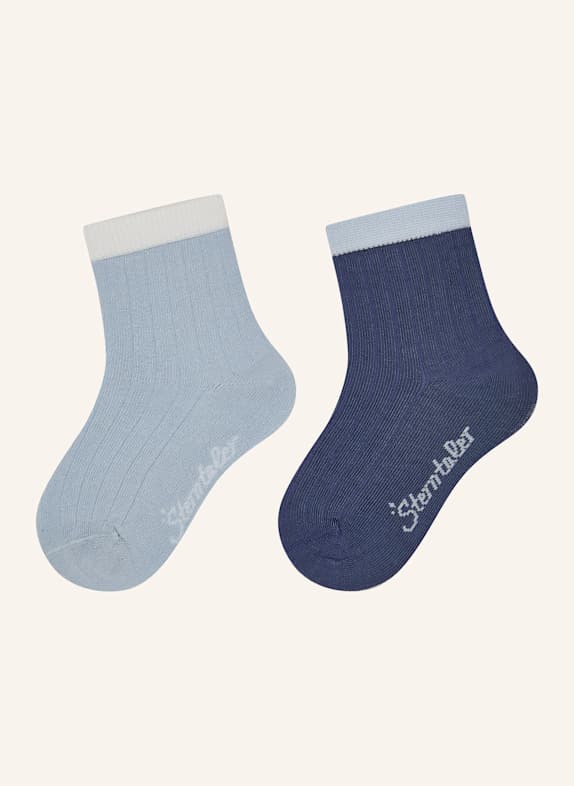 Sterntaler Socken 2er-Pack MODAL BLAU