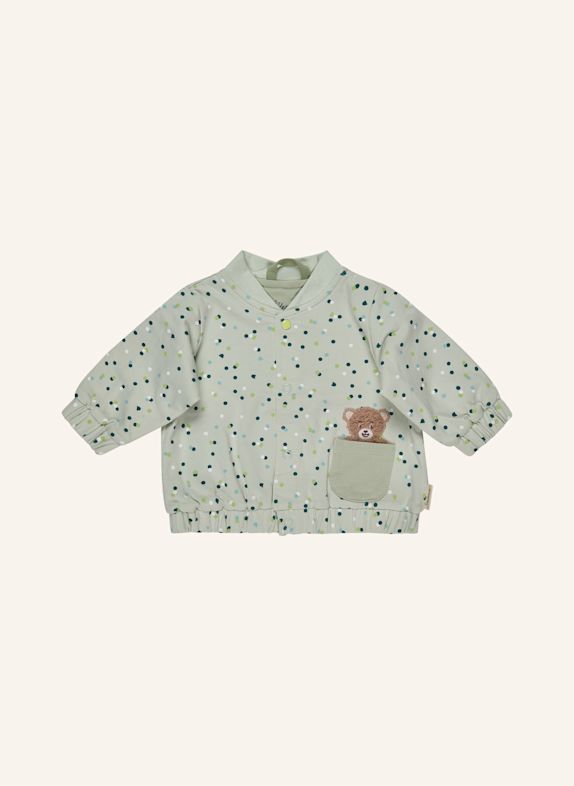 Sterntaler Babyjacke Konfetti GRÜN