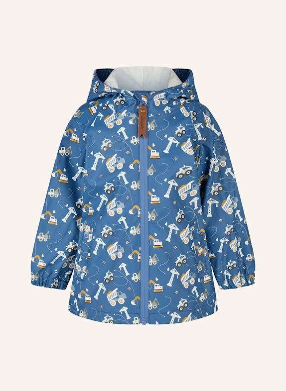 Sterntaler Farbwechsel Regenjacke Baustelle BLAU