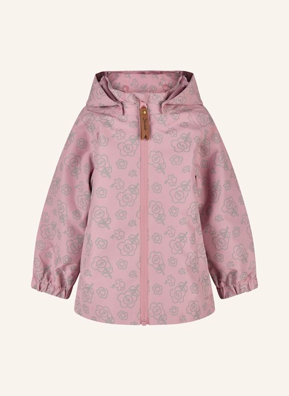 Sterntaler Regenjacke gefüttert Blume ROSA