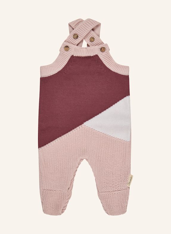 Sterntaler Strickstrampelhose colorblock ROSA