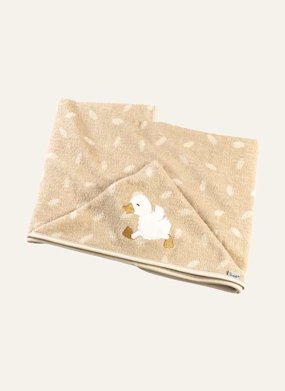 Sterntaler Kapuzenbadetuch 100 x 70 cm Edda BEIGE