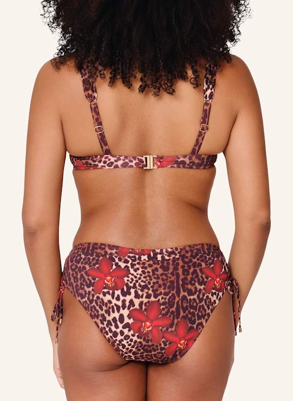 LINGADORE Bikini-shorty ROOD/ BRUIN
