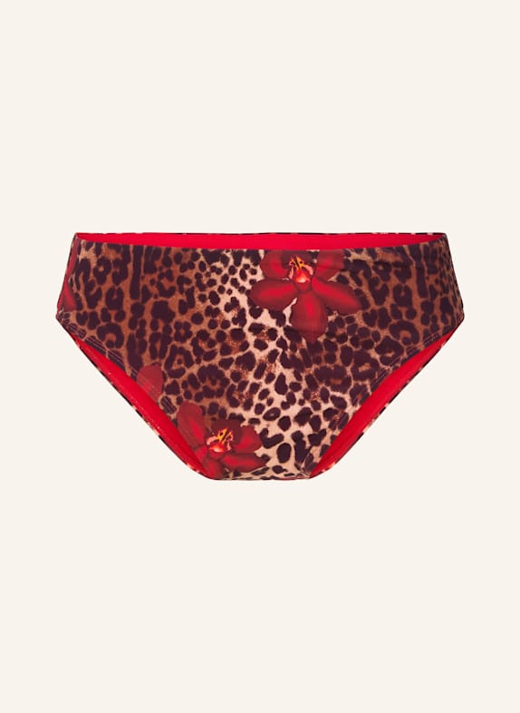 LINGADORE Bikini Slip ROT/ BRAUN