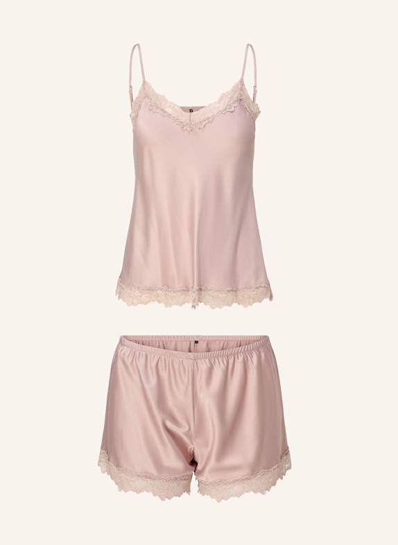 LINGADORE DAILY satin top & short GRAU