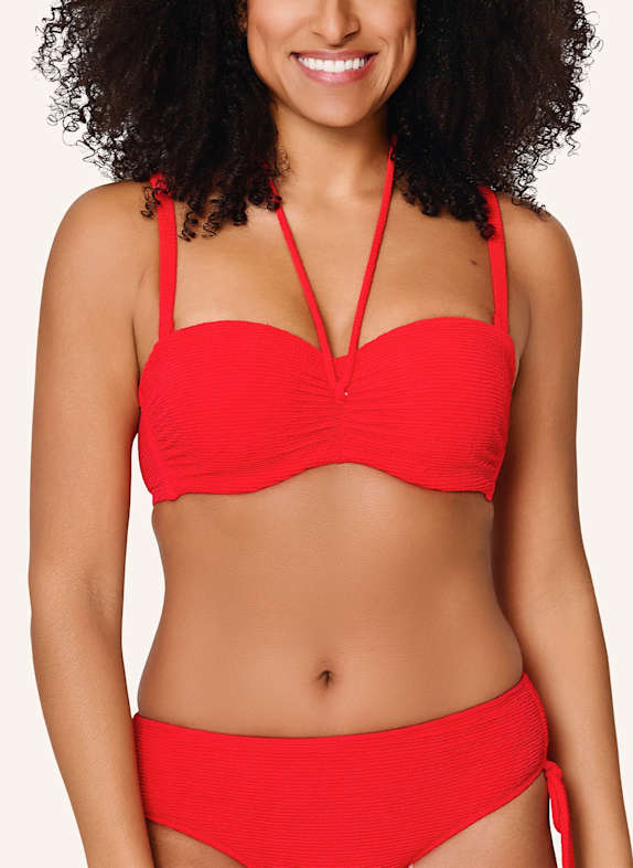 LINGADORE Balconette-bikinitop ROOD