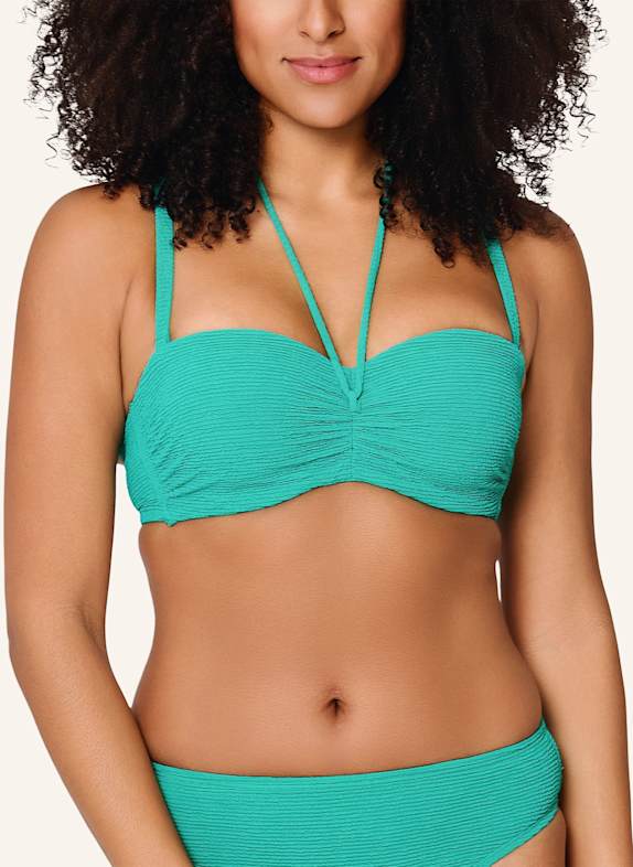 LINGADORE Balconette-bikinitop TURQUOISE