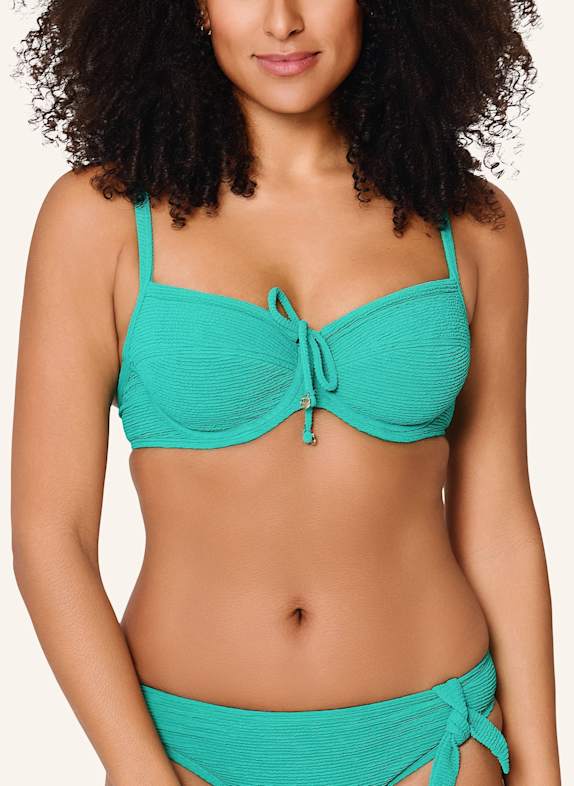 LINGADORE Bikini-top met beugels DONKERGROEN