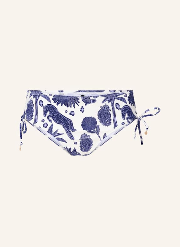 LINGADORE Bikini shorty BLAU/ WEISS