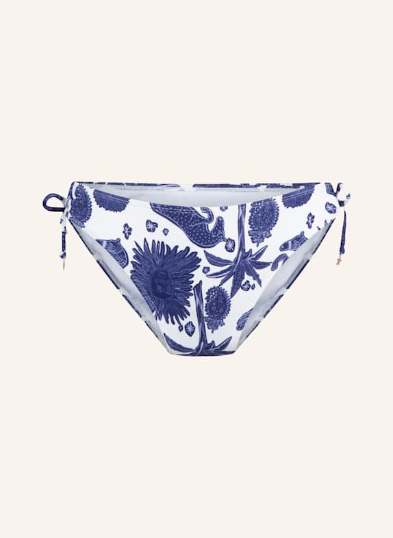 LINGADORE Bikini slip mit Schnur BLAU/ WEISS
