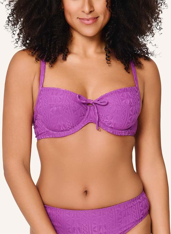 LINGADORE Bikini-top met beugels PAARS