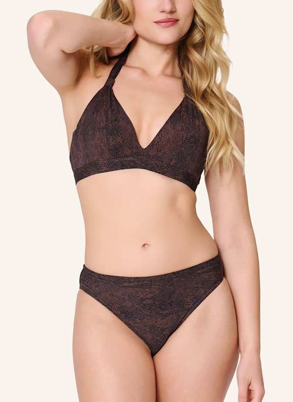 LINGADORE Triangle-bikini-set met vulling BRUIN