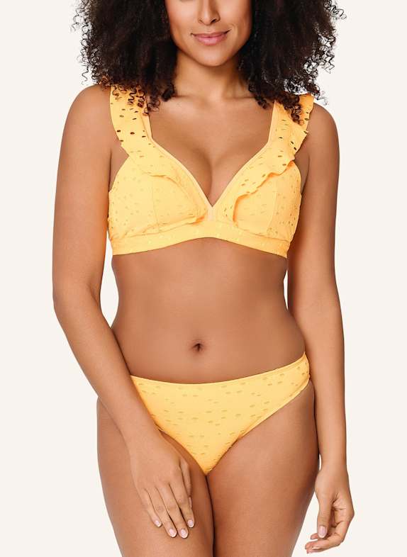 LINGADORE Triangle-bikini-set met vulling ORANJE