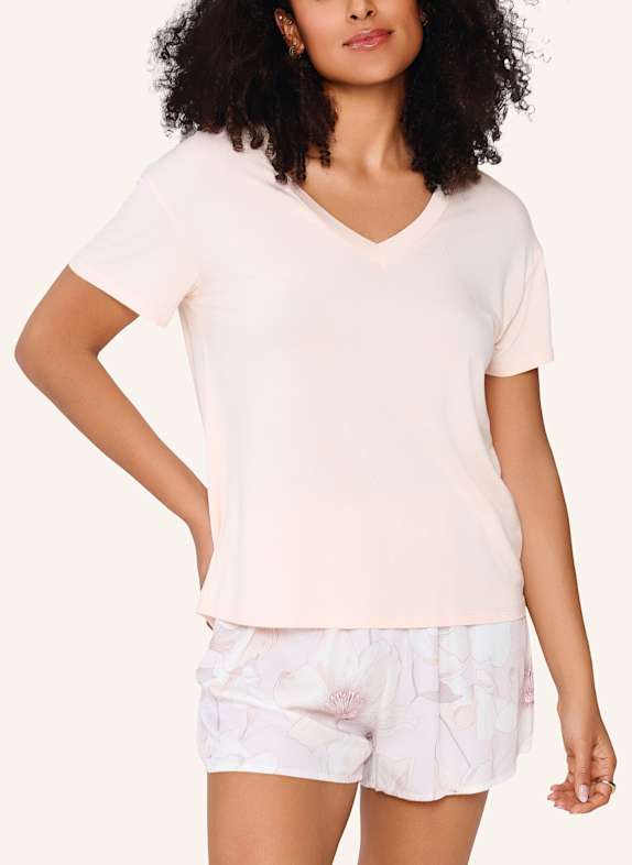 LINGADORE Shortama-set LICHTORANJE