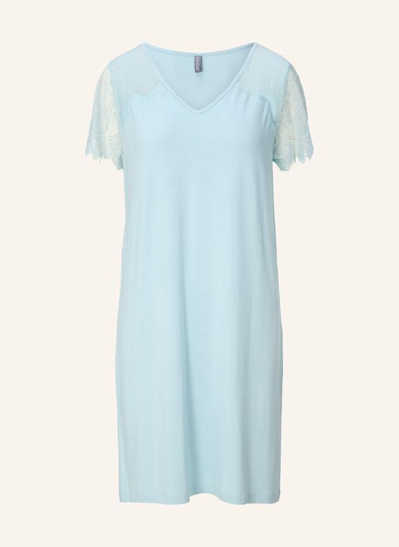 LINGADORE Pyjama Kleid HELLBLAU
