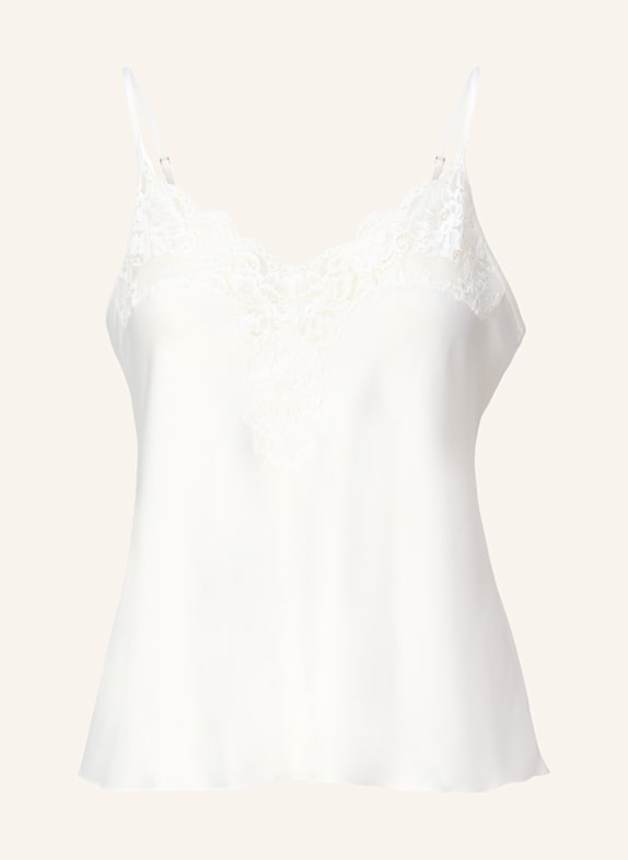 LINGADORE Spaghetti Top WEISS