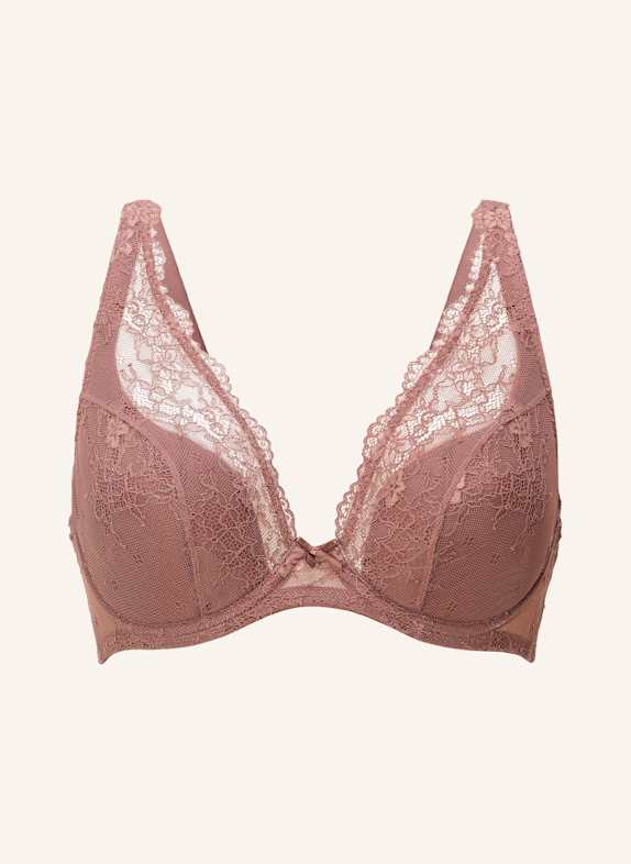 LINGADORE DAILY Triangle plunge BH COGNAC