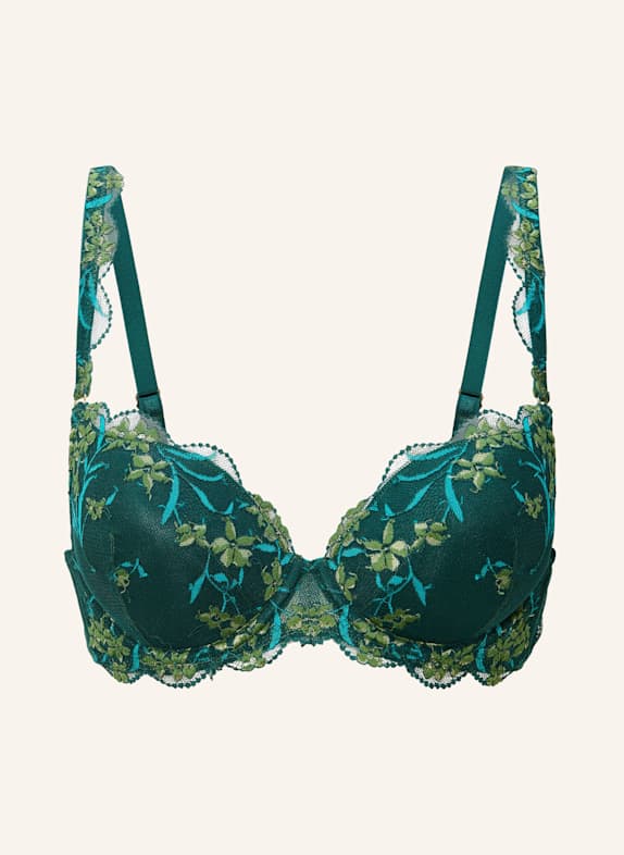 LINGADORE Push up BH DUNKELGRÜN