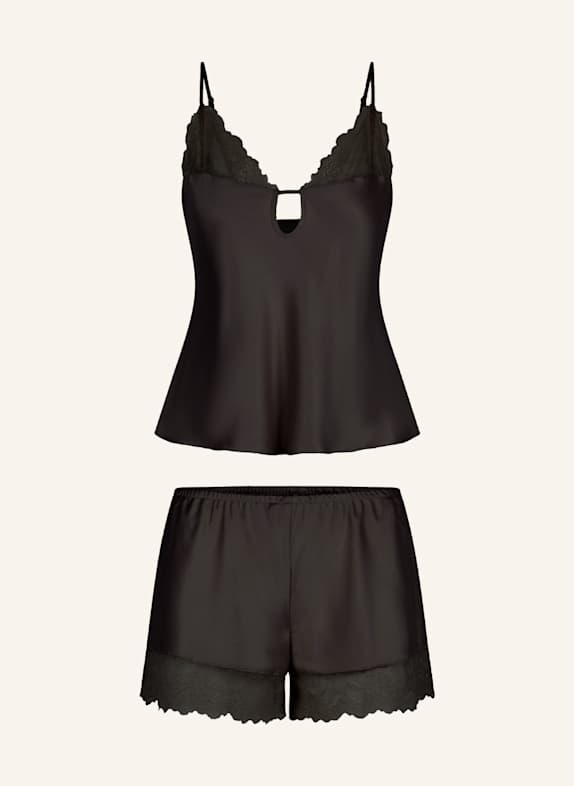 LINGADORE Top + Short SCHWARZ